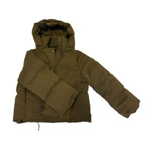 Banana Republic Olive Puffer Jacket